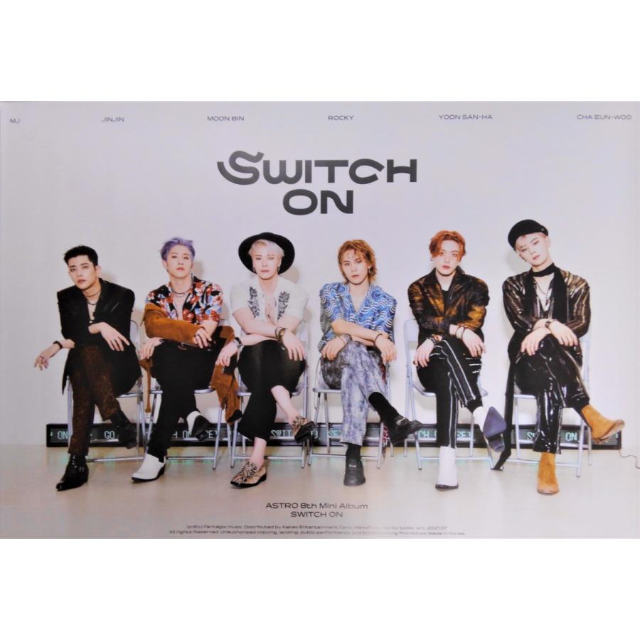 Astro 8th ミニアルバム Switch On ポスターA : srp1209 : SCRIPTVIDEO 