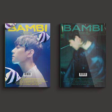 EXO: ベクヒョン 3rd ミニアルバム Bambi (PHOTO BOOK VER.) CD (韓国盤)｜scriptv