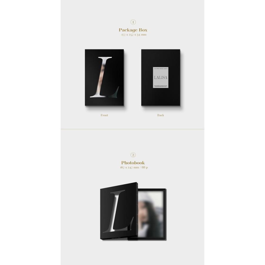 BLACKPINK リサ 1stシングル LALISA CD (韓国盤)｜scriptv｜03