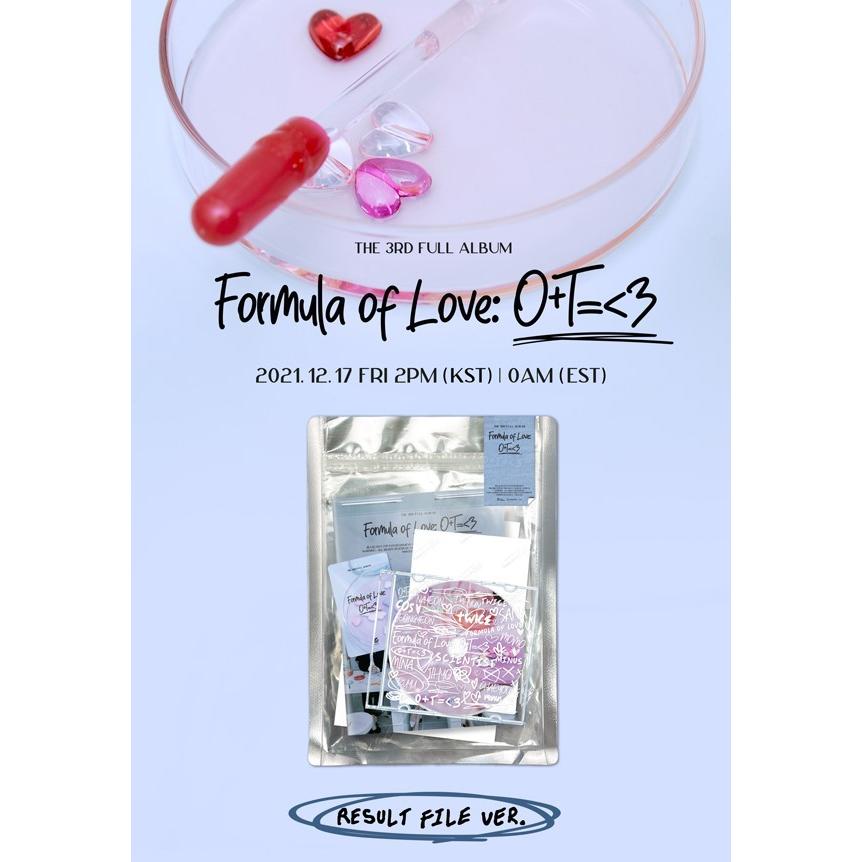 Twice 3rd アルバム Formula of Love: O+T=<3 (Result File Version) CD (韓国盤)｜scriptv｜02