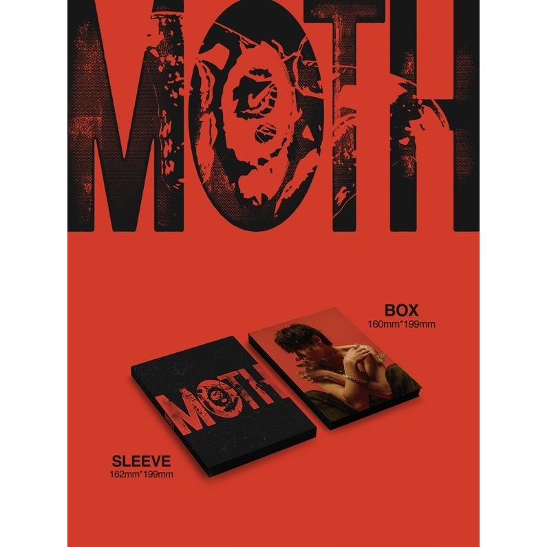 The Rose キム・ウソン EP Album MOTH CD (韓国版)｜scriptv｜02