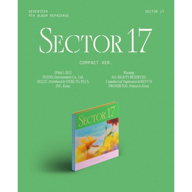 SEVENTEEN Vol. 4 Repackage SECTOR 17 (COMPACT ver.) (ランダムバージョン) CD (韓国版)｜scriptv｜02