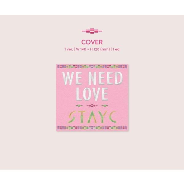 STAYC 3rd シングル WE NEED LOVE (Digipack Ver.) (限定版) CD (韓国版)｜scriptv｜03