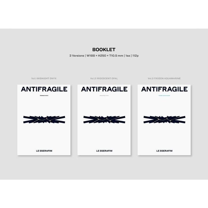 LE SSERAFIM 2nd ミニアルバム ANTIFRAGILE CD (韓国盤)｜scriptv｜03