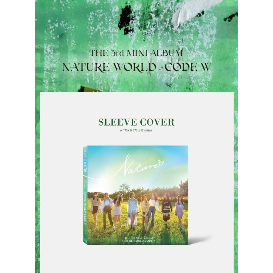 NATURE 3rd ミニアルバム NATURE WORLD : CODE W CD (韓国盤)｜scriptv｜02