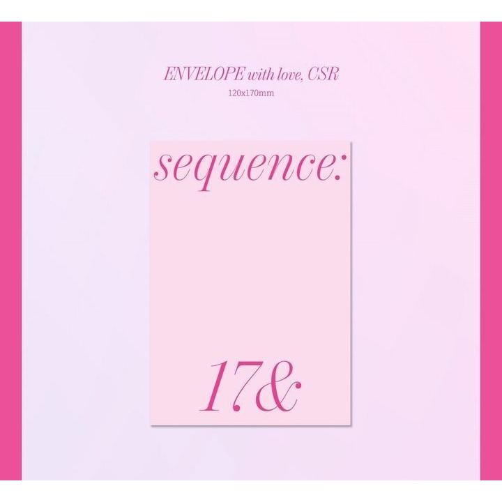 CSR 1st シングル Sequence : 17& CD (韓国盤)｜scriptv｜06