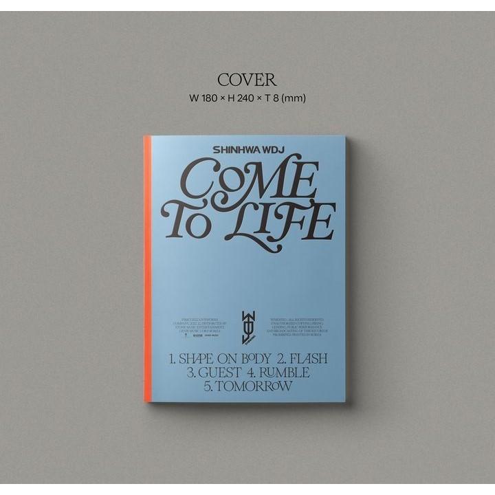 SHINHWA WDJ Mini Album Vol. 1 Come To Life CD (韓国版)｜scriptv｜03