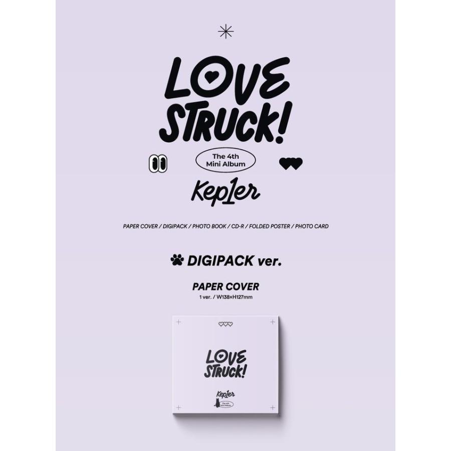 Kep1er LOVESTRUCK! (Digipack Version) CD (韓国盤)｜scriptv｜02