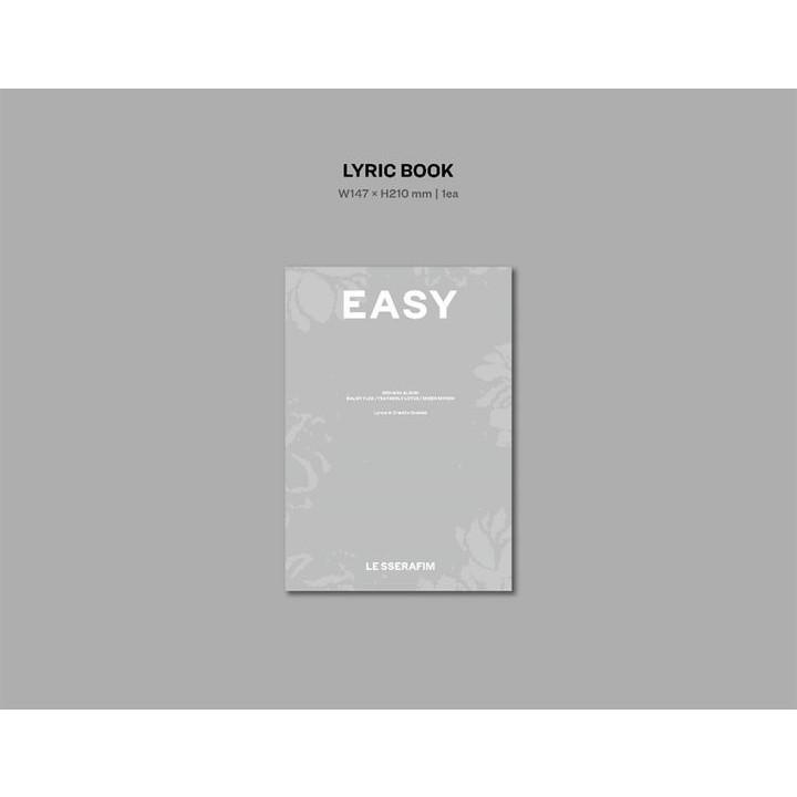 LE SSERAFIM EASY CD (韓国盤)｜scriptv｜10