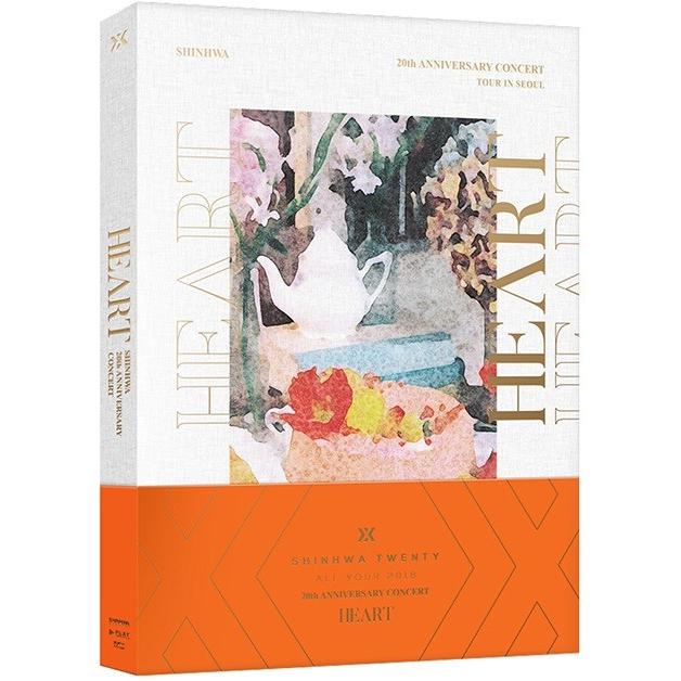Shinhwa 2018 SHINHWA 20th ANNIVERSARY CONCERT HEART (2DVD) (ハードカバーデジパック + フォトブック + 20TH ANNIVERSARY METAL BOOKMARK) (韓国盤)｜scriptv