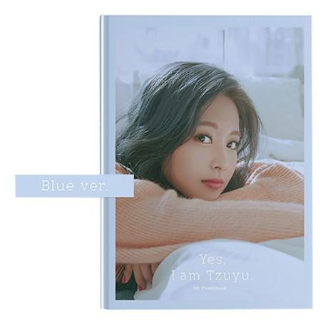 ツウィ 1st写真集 Yes I Am Tzuyu Blue Version B 韓国版 Srv9950 Scriptvideo 通販 Yahoo ショッピング