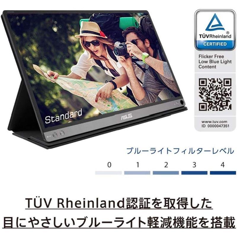 ASUS モニター 15.6型フルHD MB169B+ - タブレット