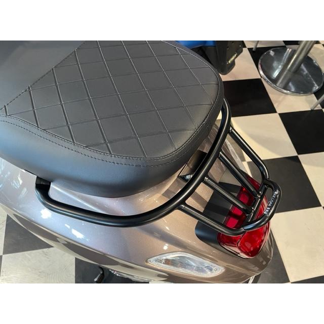ベスパ Primavera /Sprint 用スポーツリアラック BK/SiL : SCSウェブ 