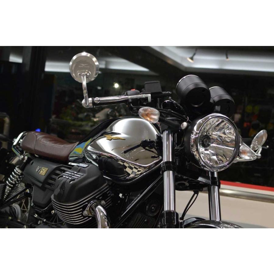 ベスパ MOTO・GUZZI ANODIZED HANDLEBAR MIRRORS : SCSウェブストア