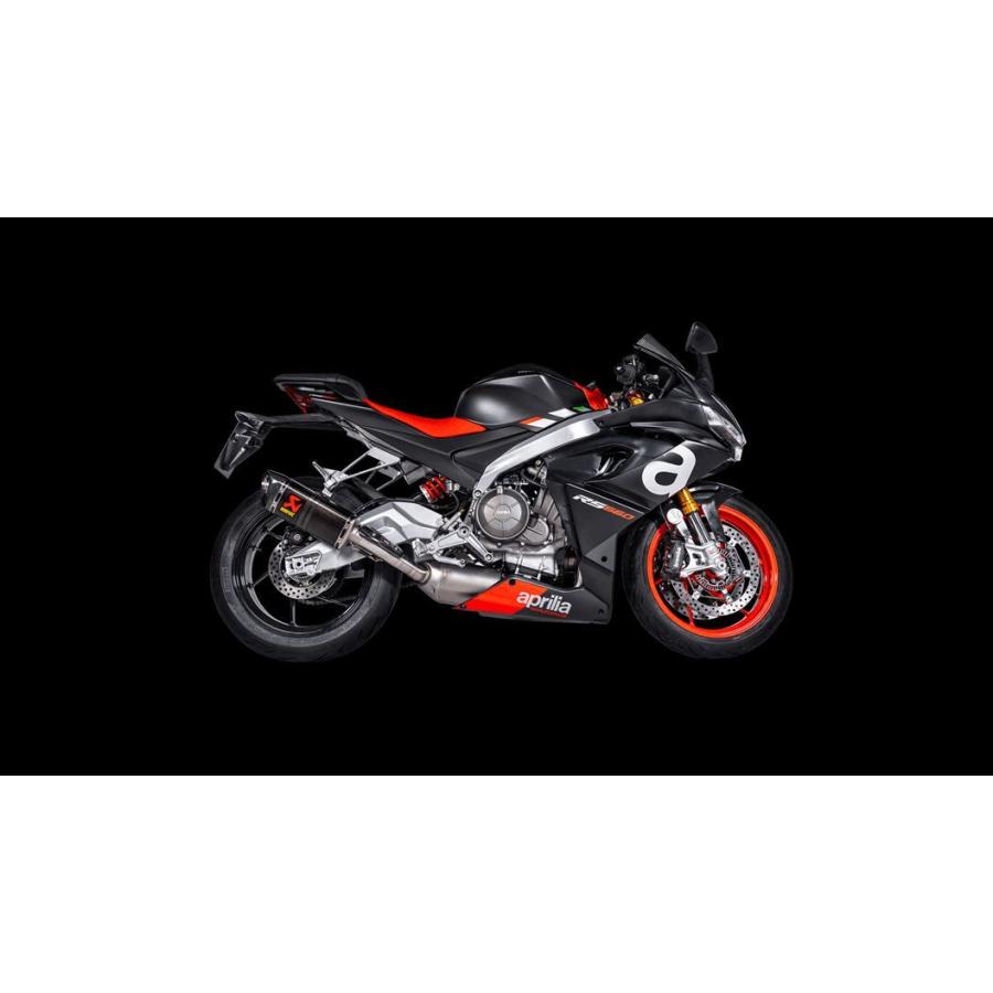 あき 車検対応RS660アクラポビッチマフラー（RS660専用）Aprilia認証 : SCS