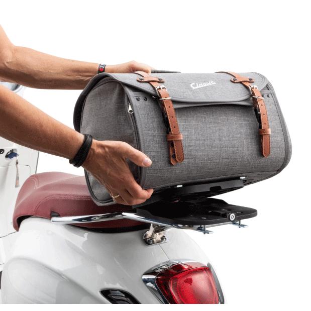 ベスパ Vespa クラシックバッグ ブラック(ラージ)取付キット ベスパ Vespa クラシックバッグ ブラック(ラージ)取付キット