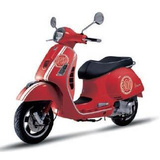 Vespa GTS 赤 スクーター 新車】GTS Super 150 Mat Red Y18 + ツーリングアクセサリー