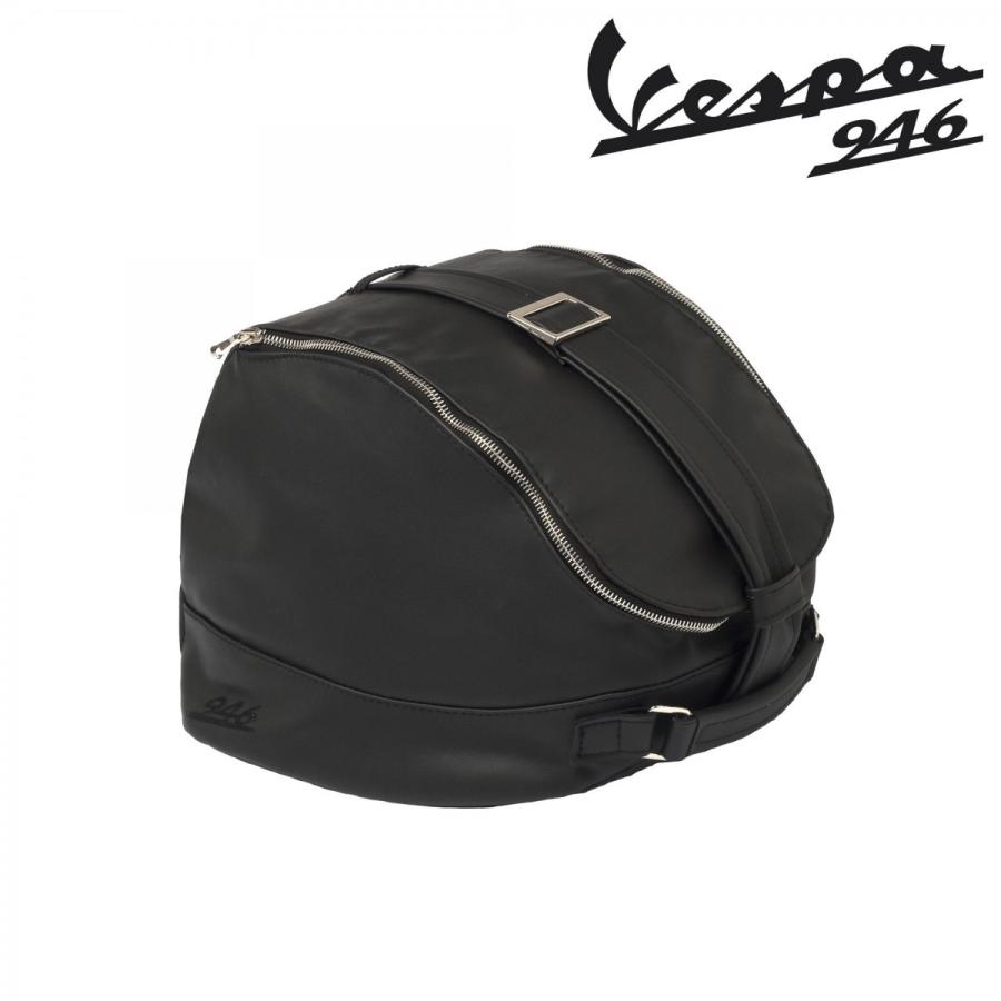 Vespa　946　本皮ヘルメットバッグ【ブラック】【ブラウン】｜scs-webstore