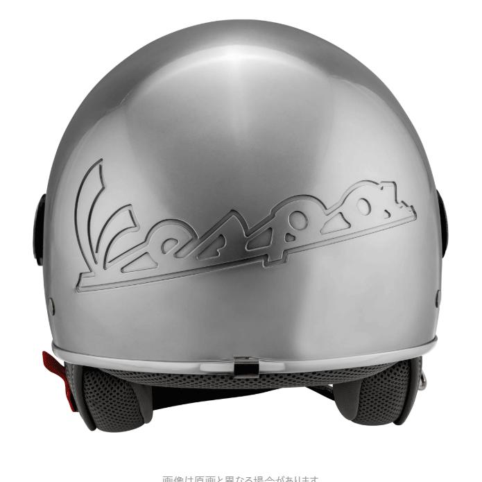 【新品未使用】Vespa ベスパ ジェットヘルメット シルバー ベスパ ベスパ純正ヘルメット VESPA VISOR 4.0ヘルメットSiL : SCS