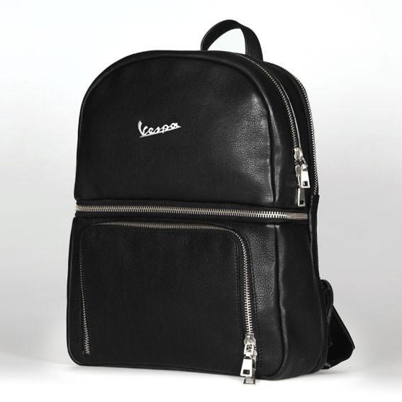 ベスパ Vespa バックパック【レザーブラック】 : SCSウェブ