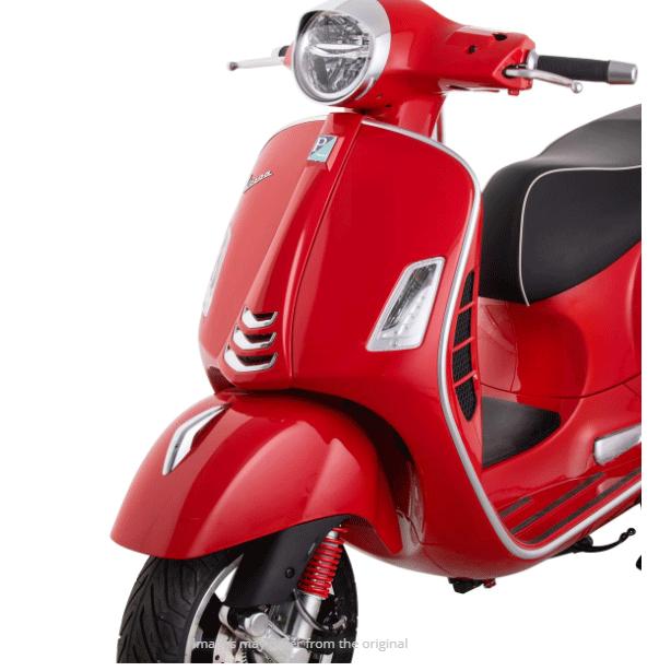 Vespa　GTS(LEDヘッドライト用)　ヘッドライトリム【クローム】 | ベスパ | 02