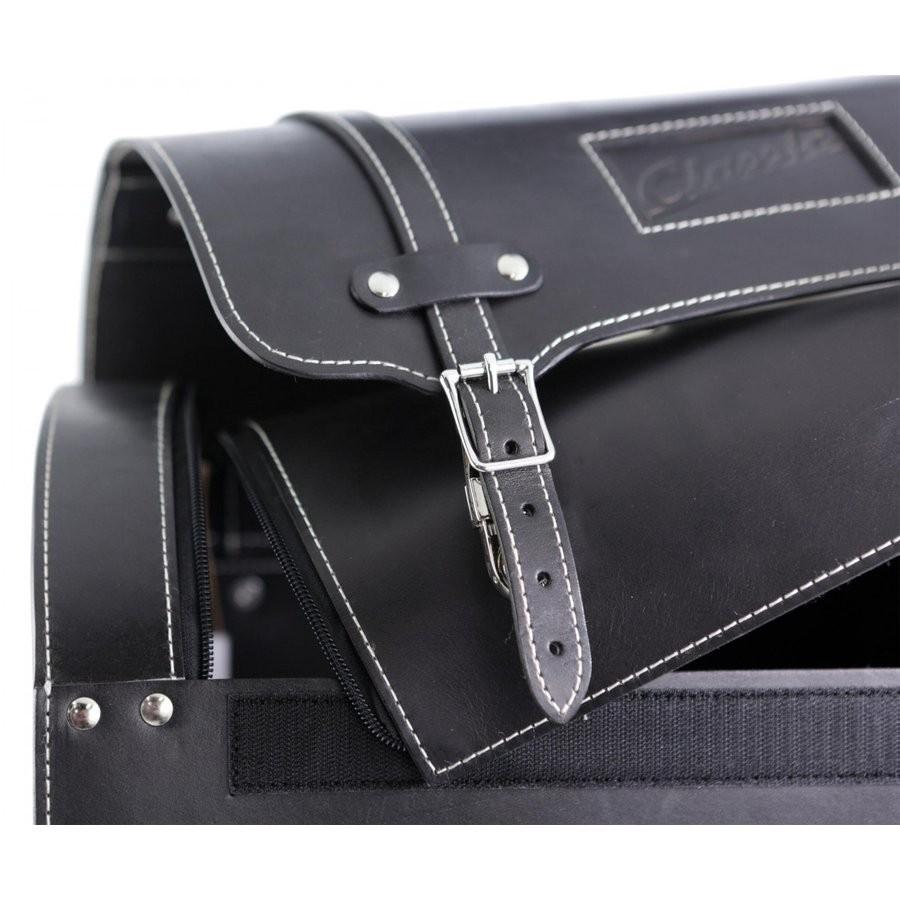 ベスパ Vespa ベスパ クラシックバッグ本革Brown【ラージ