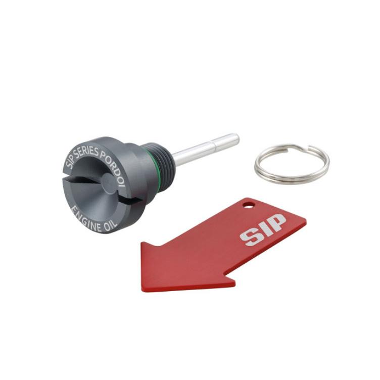 ベスパ エンジンオイル レベルゲージ キーホルダー Vespa【Leader