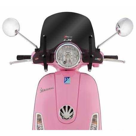【VESPA　ベスパ　GTS】　PIAGGIO純正　フライスクリーン　スモーク ベスパ Vspa ベスパ GTS ショートフライスクリーン【スモーク