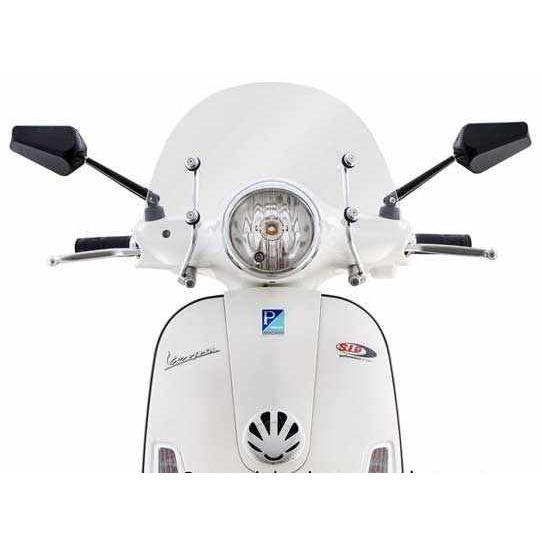 Vespa　ベスパ　LX　ショートフライスクリーン【クリア】｜scs-webstore