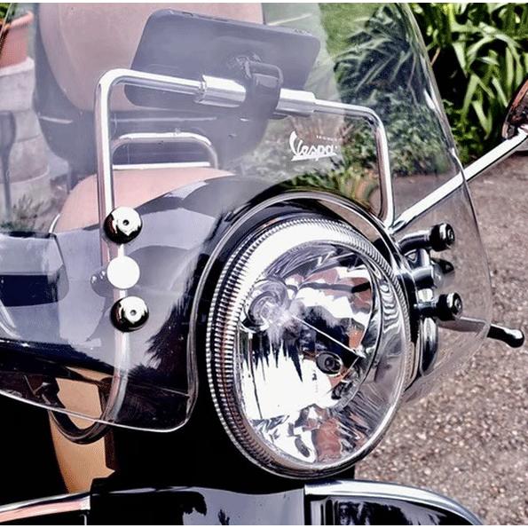 ベスパ Vespa純正スクリーン用 ナビゲーション＆スマホベースホルダー