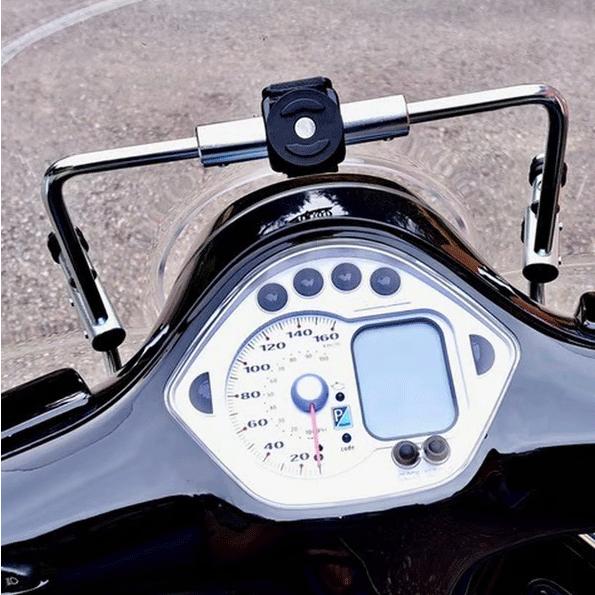 ベスパ Vespa純正スクリーン用 ナビゲーション＆スマホベースホルダー