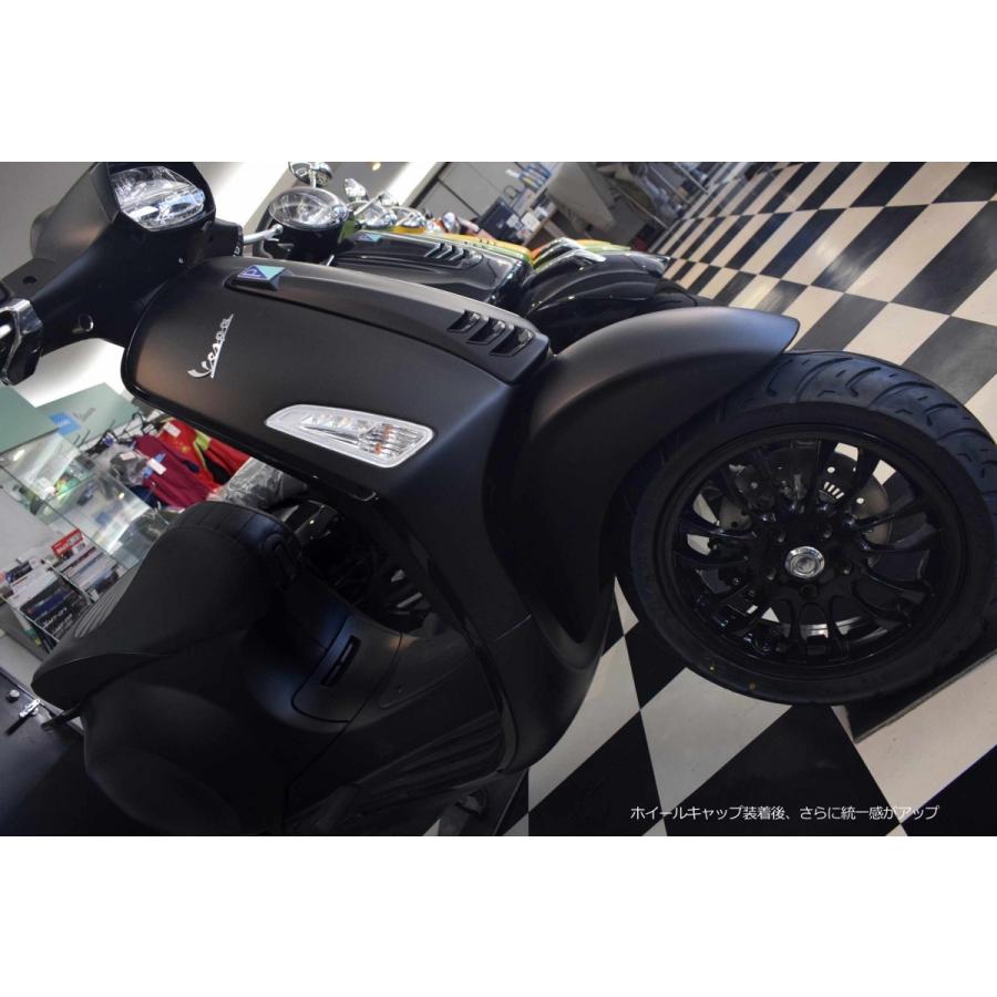 ベスパ Vespa ホイールボルトカバー【フルカバータイプクローム