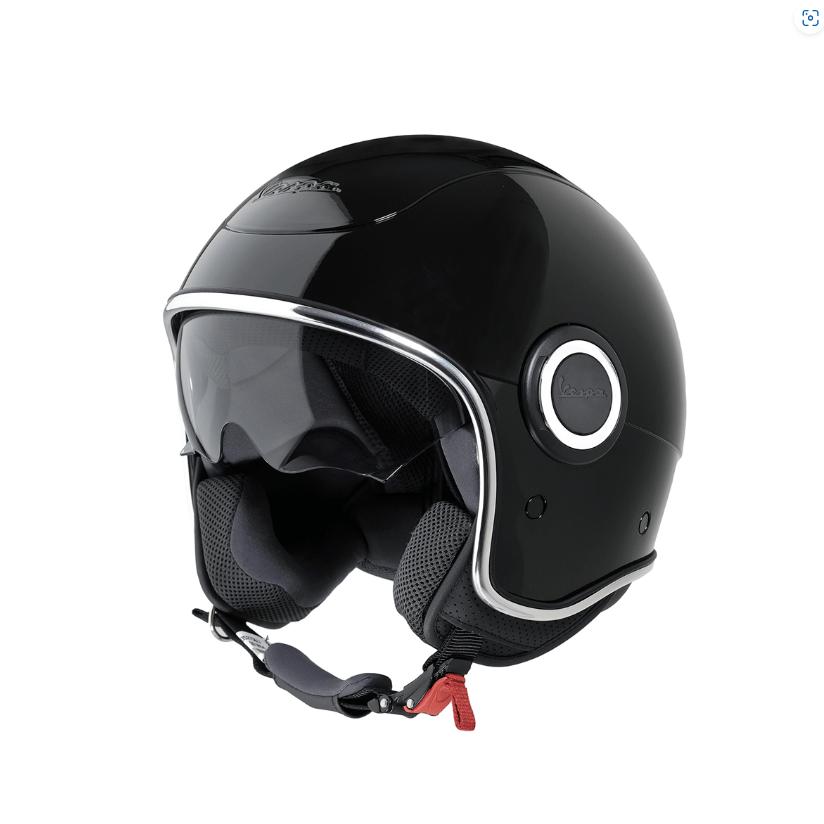 ベスパ Vespa純正 ヘルメット 【VJ1】 BK Mサイズ(57-58)日本未発売