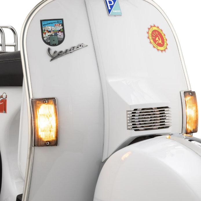 ベスパ Vespa PX フロントスモークウインカーレンズセット : SCSウェブ