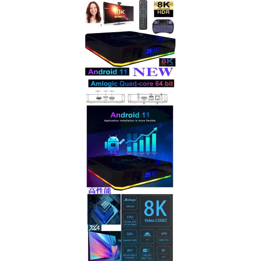 デスクトップ パソコン ミニ Pc Box 超小型 軽量 4k 新製品 業界超高画質 8k スマート Android11 メディアプレーヤー テレワーク Youtube Dazn Netfix おすすめ 8kpc Scsダイレクトショップyahoo 店 通販 Yahoo ショッピング