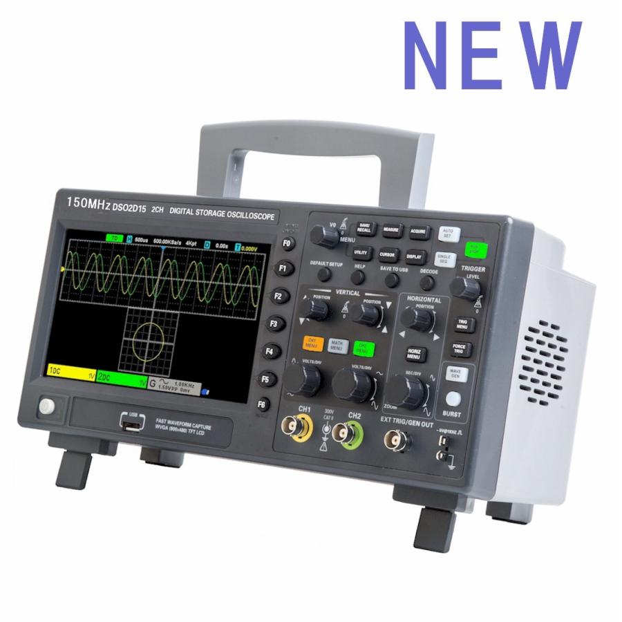 デジタルオシロスコープ 100MHz 150MHz 1Gs/s 任意波形発生器 デジタルオシロスコープ 100MHz 150MHz 1Gs/s 任意波形発生器
