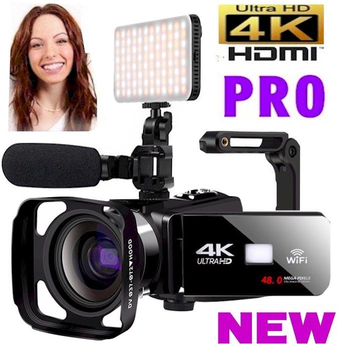 4Kデジタルビデオカメラ フルセット 最新 プロ 高画質 小型 軽量