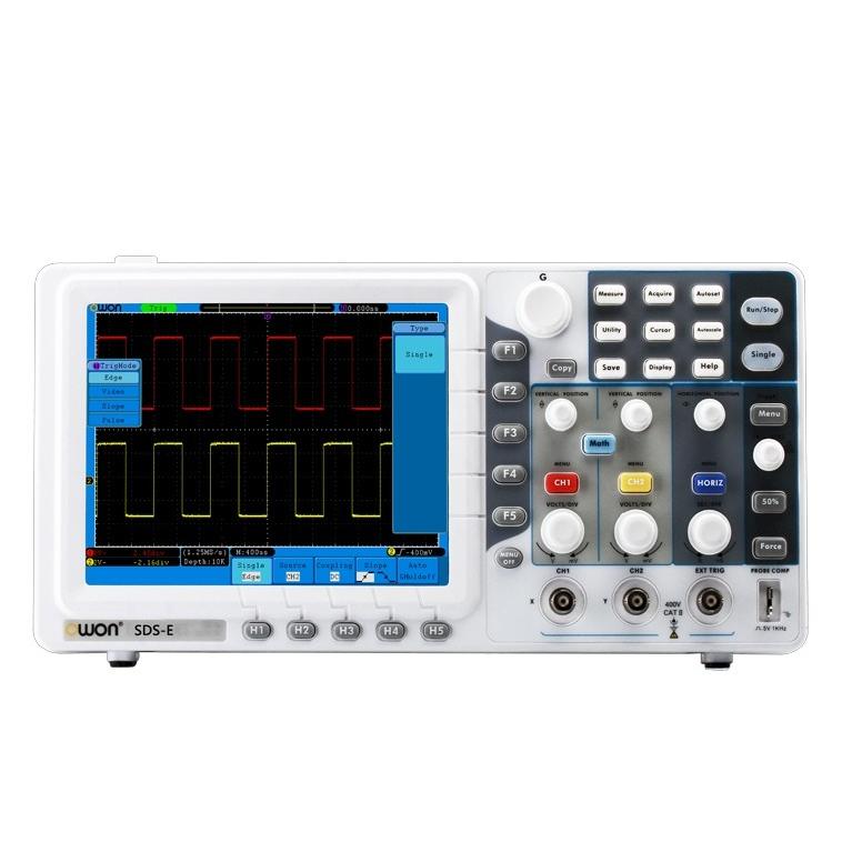 オシロスコープ 2ch 125MHz 1GS/s LAN USB PC接続 FFT機能 小型