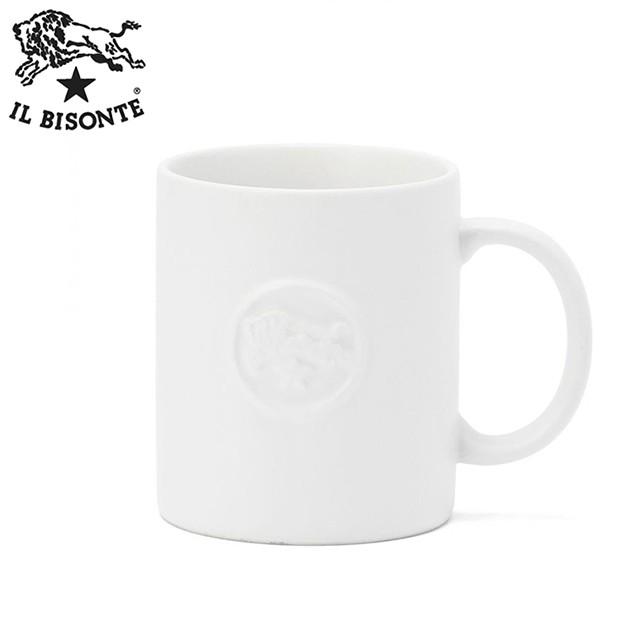 イルビゾンテ マグカップ Il Bisonte コップ コーヒーカップ ミルクカップ 食器 ロゴ ホワイト Il Ot 046 エスカーブスタジオ 通販 Yahoo ショッピング