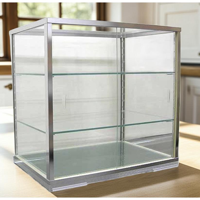 ガラスショーケース　43×37×163 JCMオフィシャルショップ / RIT 4面ガラス冷蔵ショーケース (片面扉