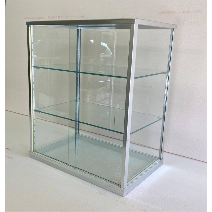 業務用 ガラスショーケース 照明付 W150×D45×H94.5cm 店舗用什器・デラックスショーケース【ショーケース販売の徳山】