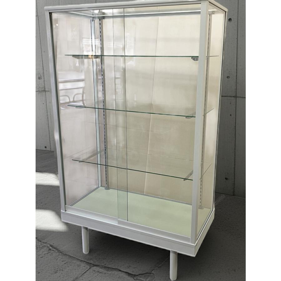 業務用ガラスケース ショーケース 幅90奥行45高さ152.8cm