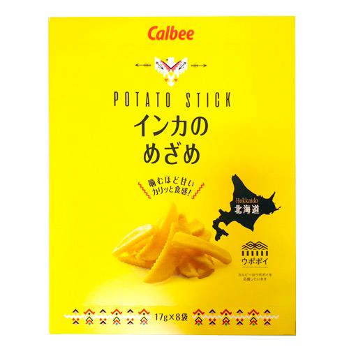 カルビー カルビー 黄金ポテト インカのめざめ(17g×8袋 カルビー カルビー 黄金ポテト インカのめざめ(17g×8袋