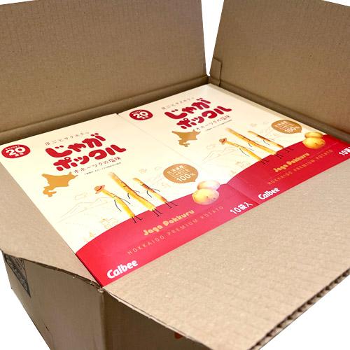 カルビー - じゃがポックル（18g）10袋入り×12箱セット 送料無料 カルビー Calbee じゃがポックル 10袋入り 12箱セット
