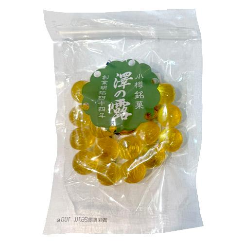 ☆お試しポスト投函送料無料☆ 小樽名物 澤の露本舗 水晶あめ玉 (袋