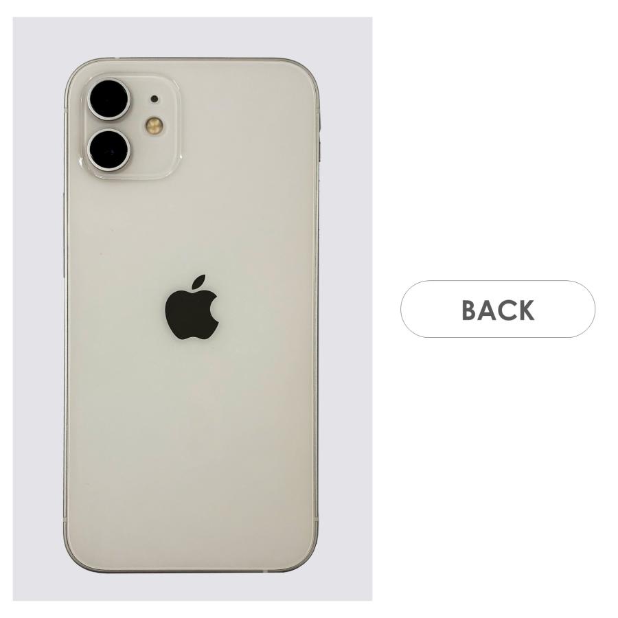 iPhone12 ホワイト 64G 箱付 iPhone 12 【Cランク】SoftBank iPhone12 64GB ホワイト 箱付き SIM