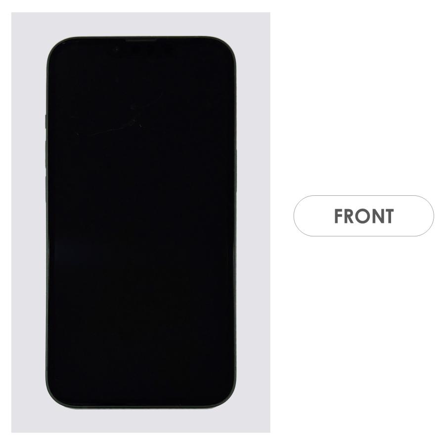 【Cランク】iPhone13　グリーン　128GB　SIMフリー　本体のみ　中古スマホ　アイフォン　アイフォーンの画像