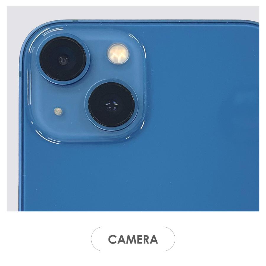 iPhone 13 【Bランク】iPhone13 ブルー 128GB SIMフリー 箱・ケーブル