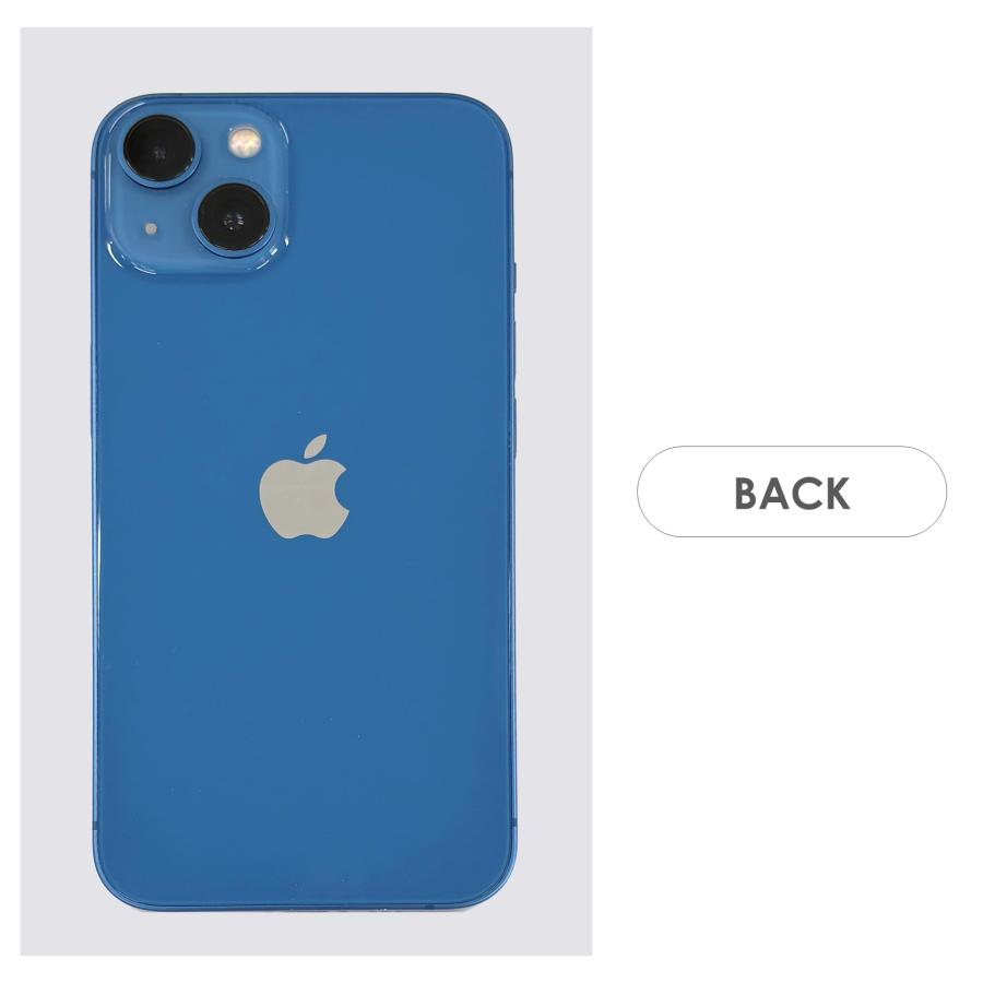 iPhone 13 【Cランク】iPhone13 ブルー 128GB SIMフリー 箱付き 中古