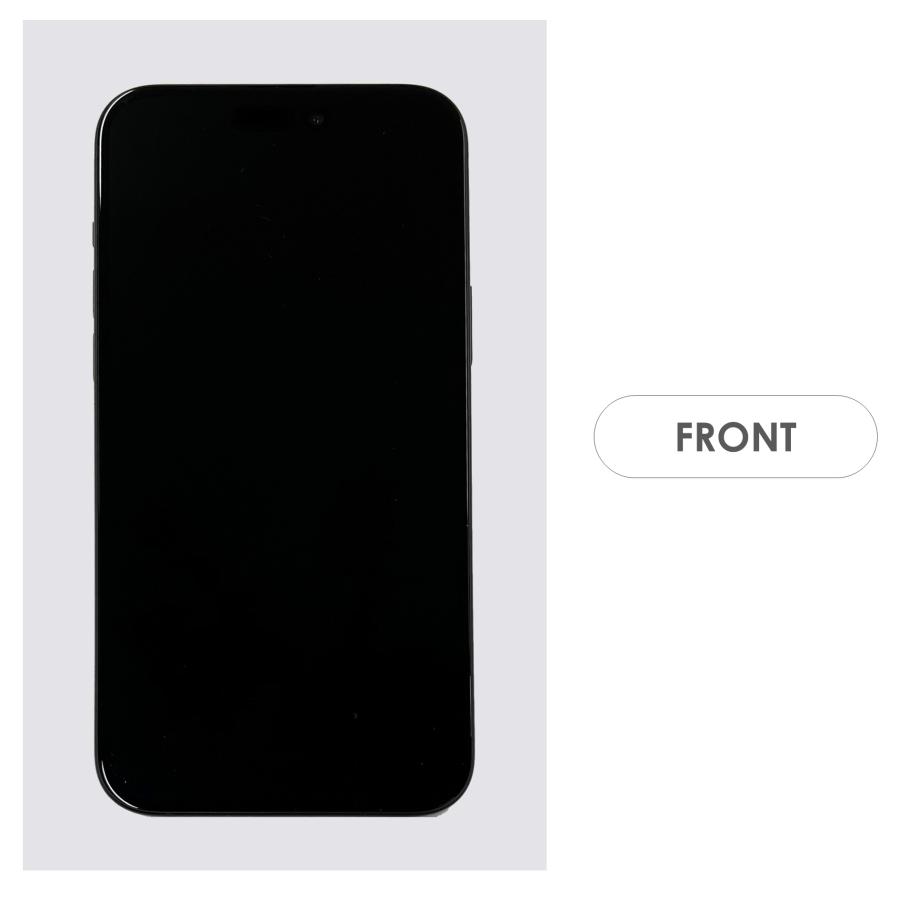 【Bランク】SoftBank　iPhone15　Plus　ブラック　128GB　SIMフリー　箱・ケーブル付き　中古スマホ　アイフォン